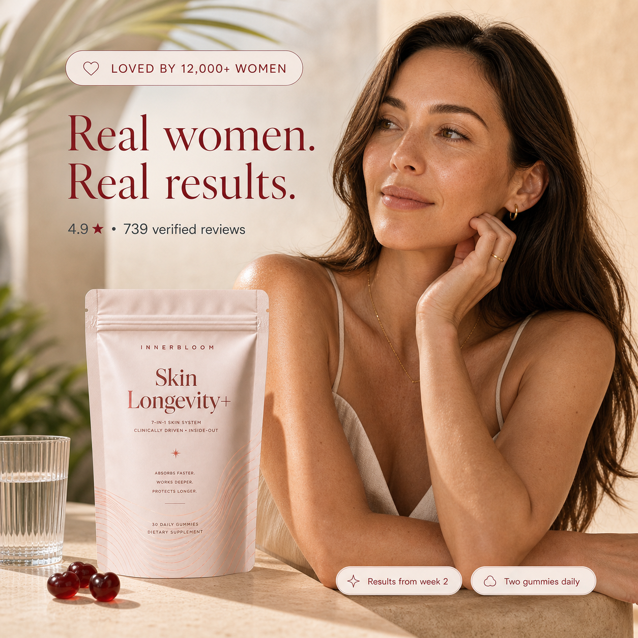 INNERBLOOM Skin Longevity+