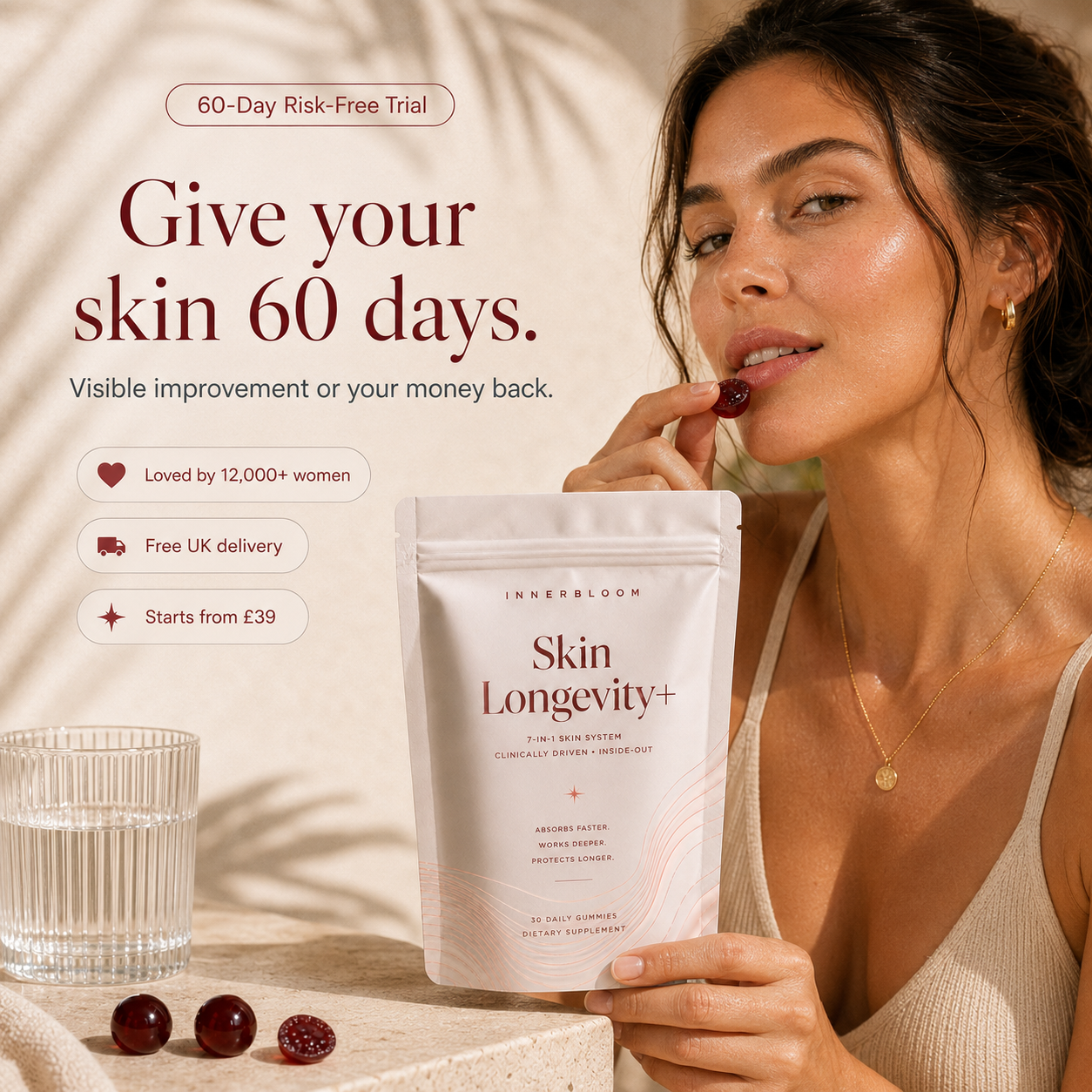 INNERBLOOM Skin Longevity+